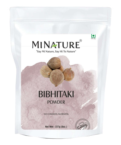 100% Natural Bibhitaki Powder 227g (Baheda)