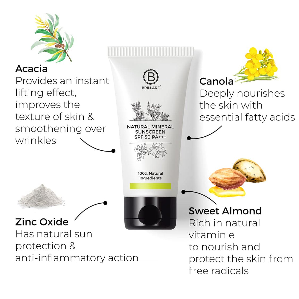 Natural Mineral Sunscreen SPF 50