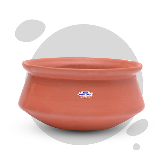 Clay Cooking Pot 1.5L (Terracotta Cookware)