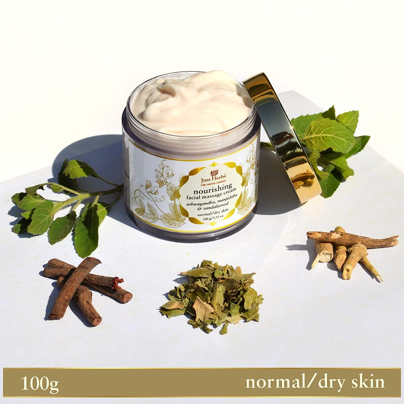 Herbal Nourishing Face Moisturising Massage Cream 100gms