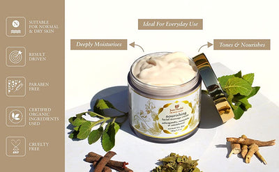 Herbal Nourishing Face Moisturising Massage Cream 100gms