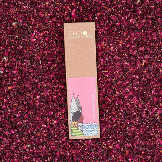 Indian Rose Refill pack - Natural Incense Sticks by Phool