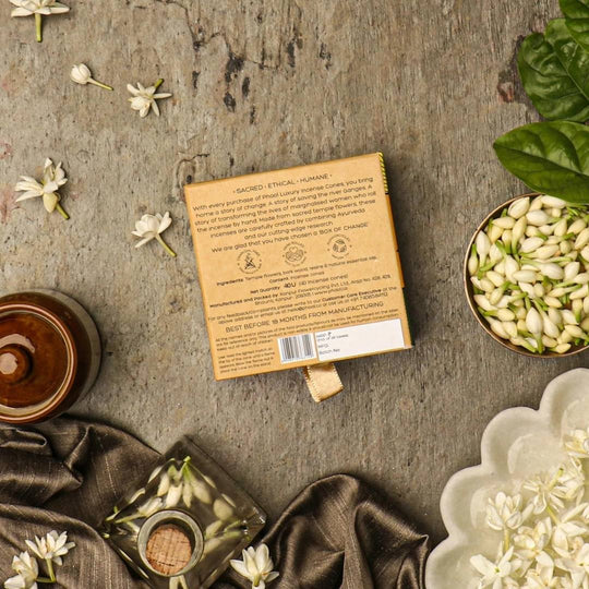 Jasmine - Natural Incense Cones by Phool