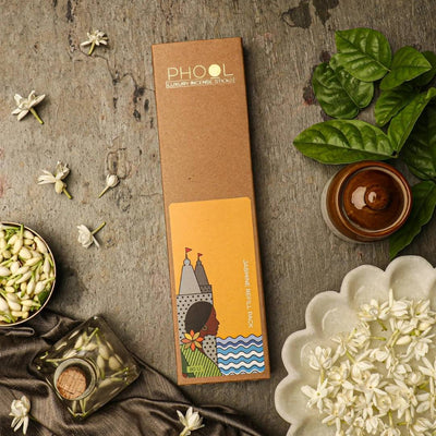 Jasmine Refill Pack - Natural Incense Sticks by Phool