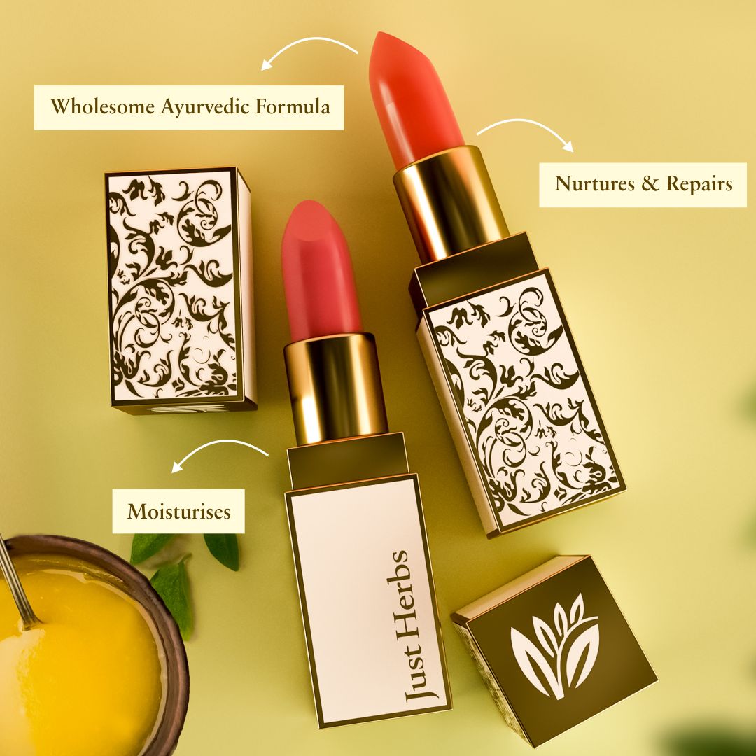 Herb Enriched Ayurvedic Lipstick