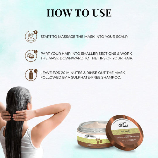 Moisturising Hair Mask with Amla and Shankhpushpi