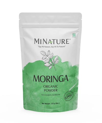 Organic Moringa Powder 226g - USDA Certified