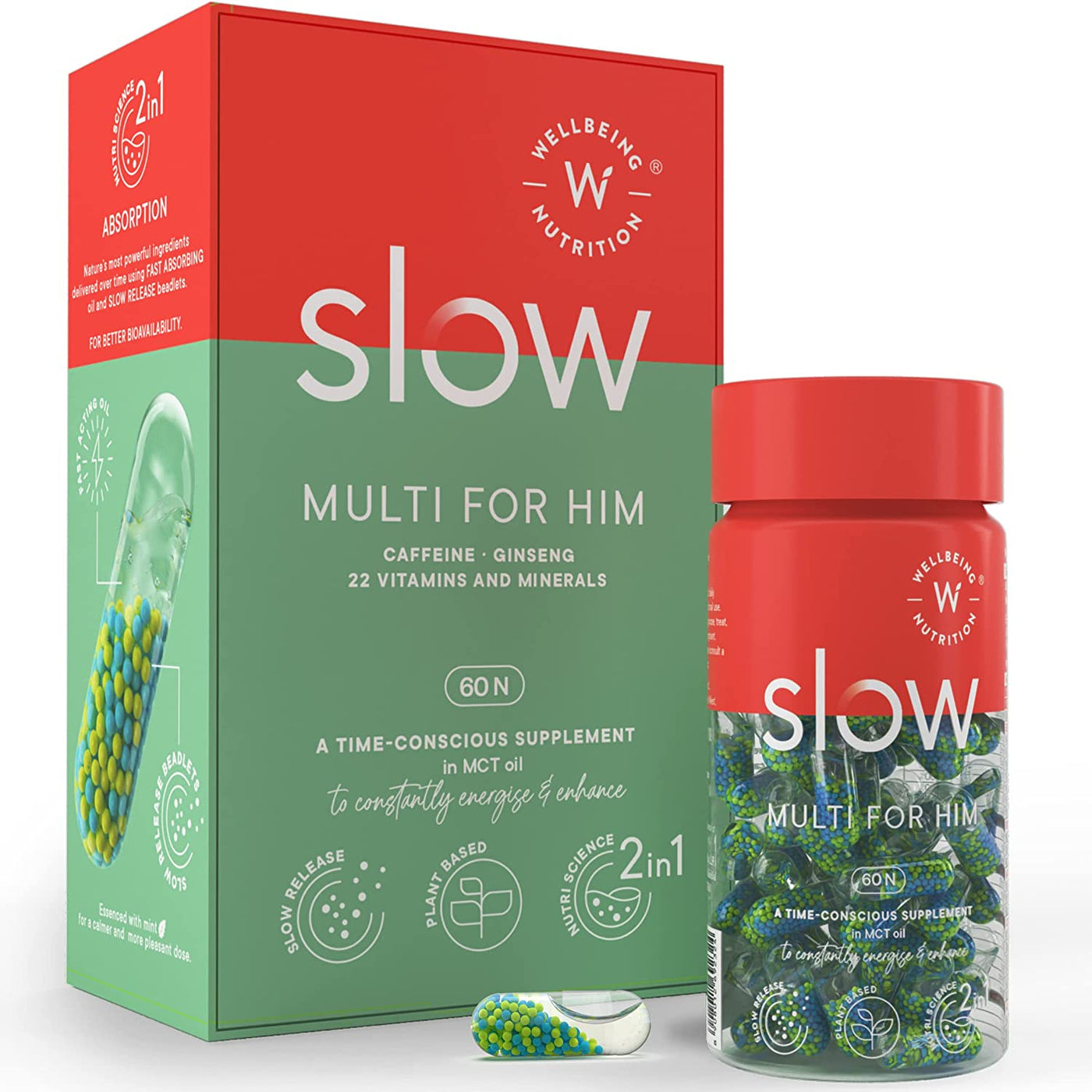 Multivitamin for Him - A Time Conscious Natural Supplement