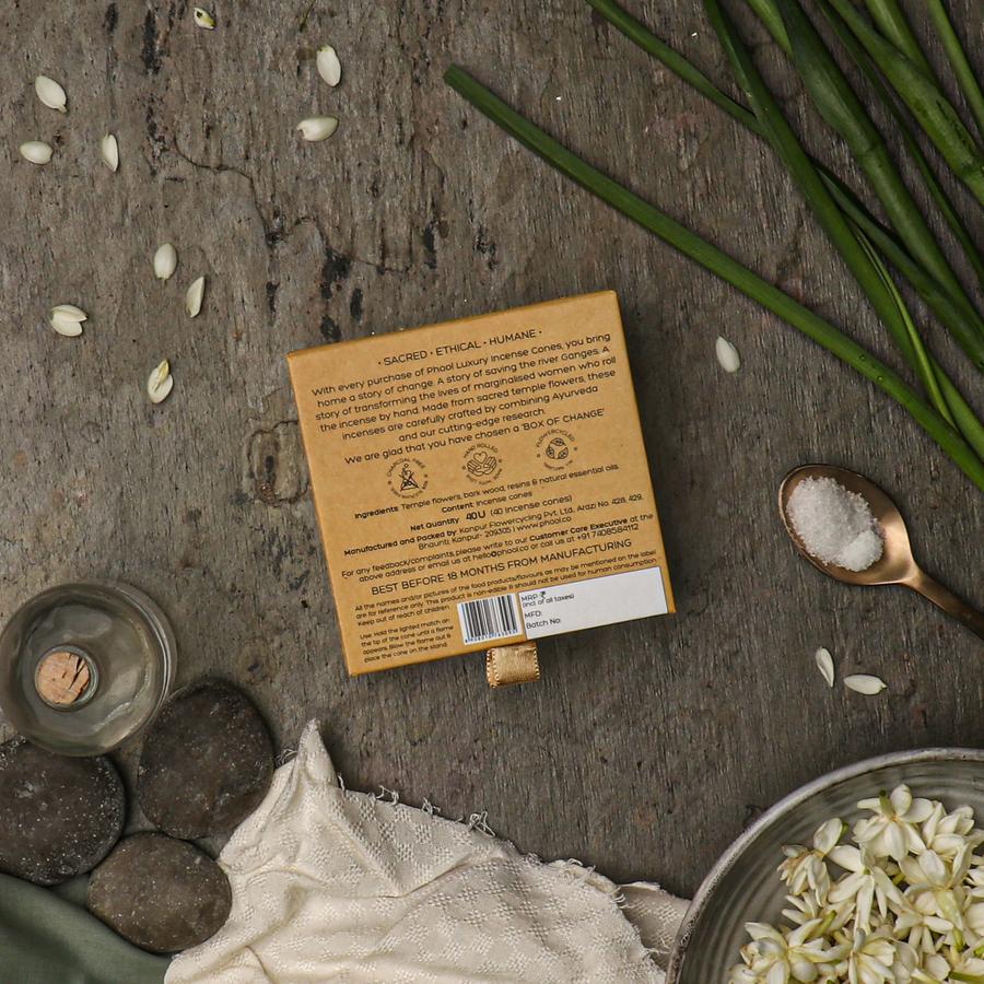 Nargis - Natural Incense Cones by Phool