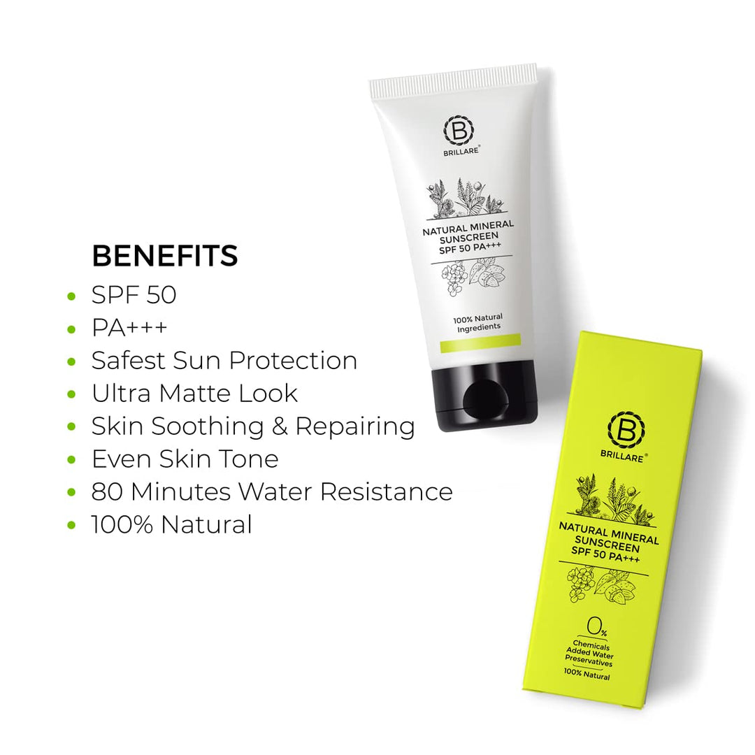 Natural Mineral Sunscreen SPF 50