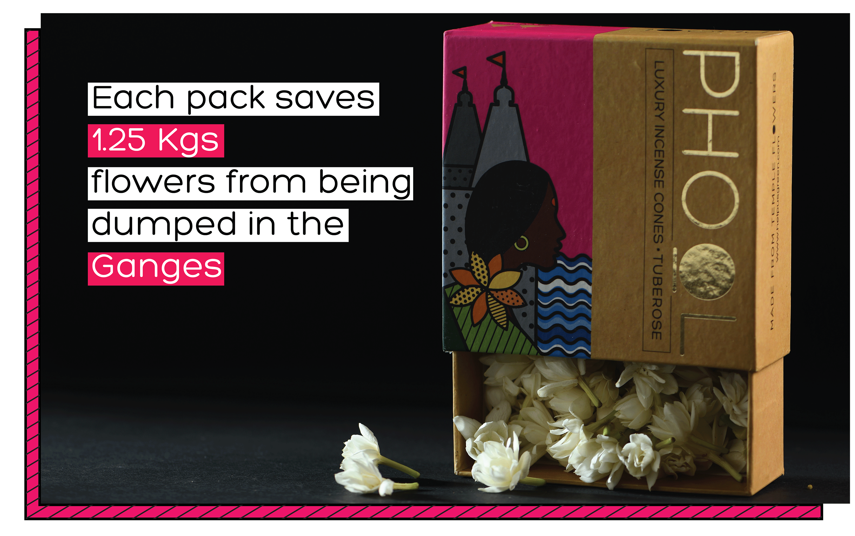 Lemongrass - Natural Incense Cones by Phool