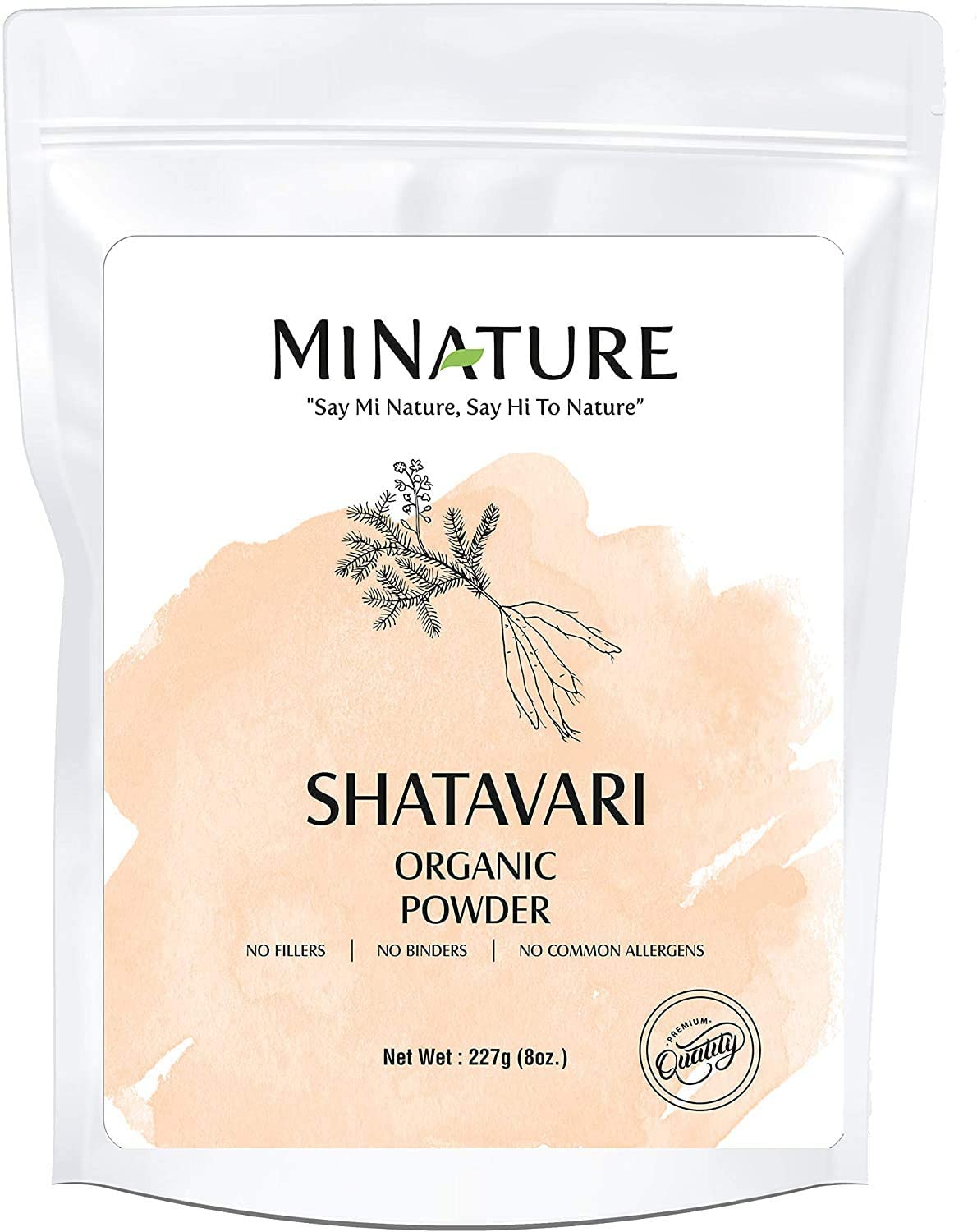 Organic Shatavari Powder 227g - USDA Certified