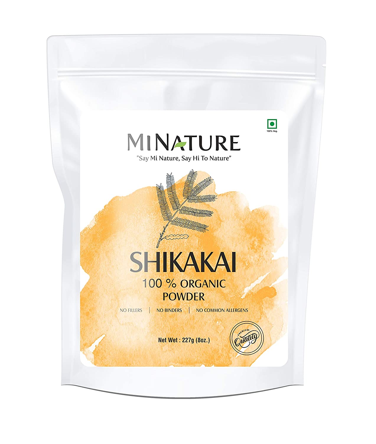 Organic Shikakai Powder 227g - USDA Certified - Ayurvedic Herbs NZ