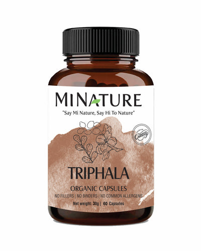 Organic Triphala Capsules 450mg