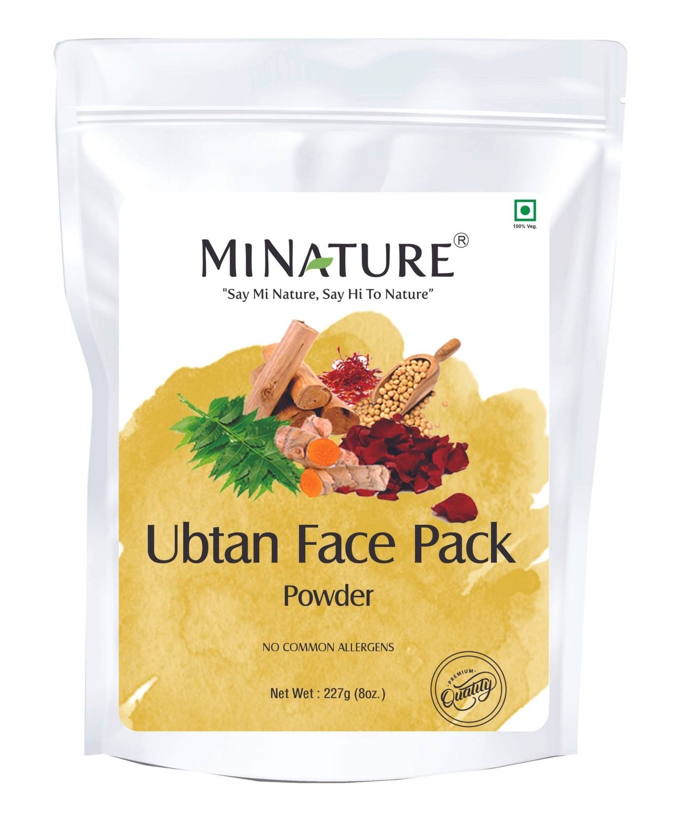 100% Natural Ubtan Face Pack 227g