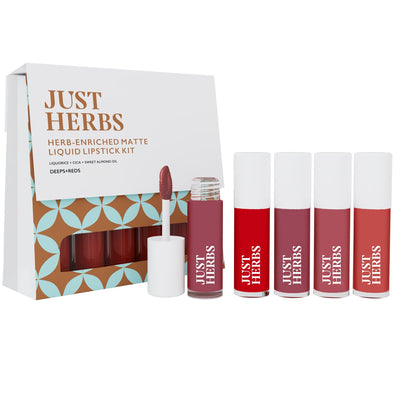 Herb Enriched Matte Liquid Lipstick Kit - Set of 5