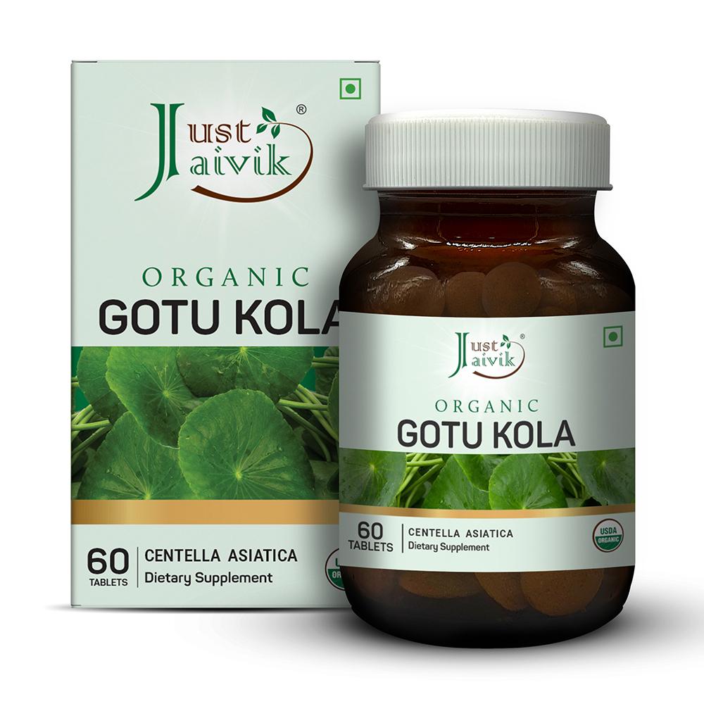 Organic Gotu Kola Tablets - 600mg