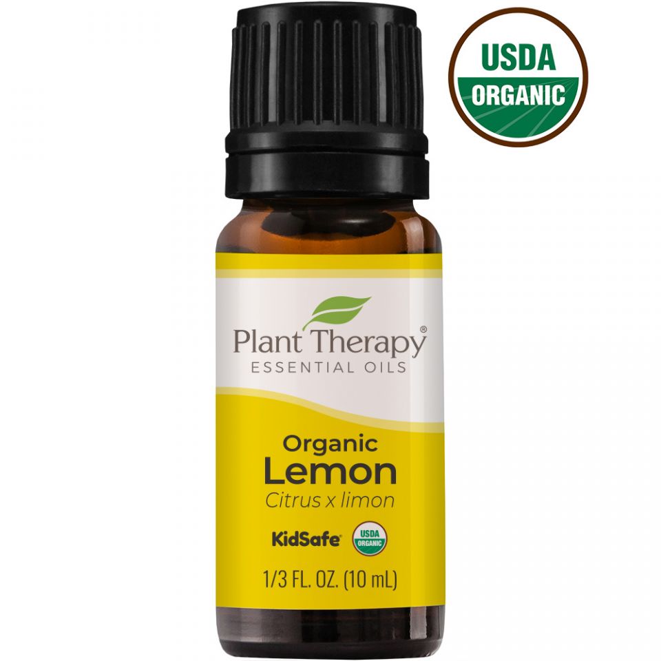 Organic Lemon Essential Oil - USDA Certified