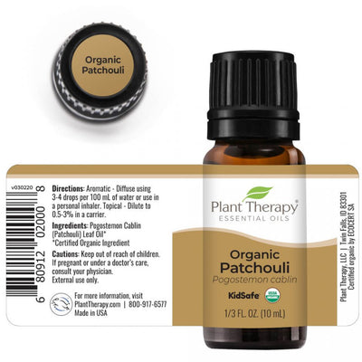 Organic Patchouli Essential Oil - USDA Certified