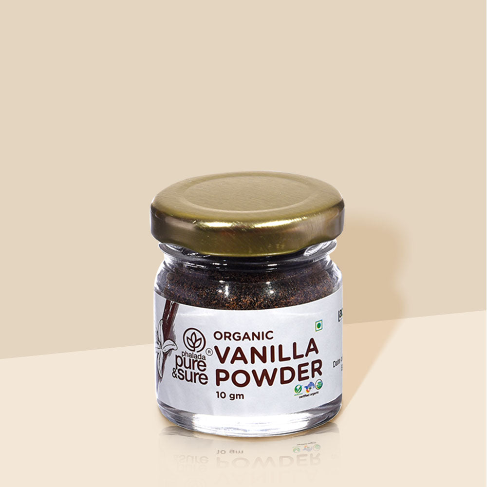 Organic Vanilla Powder - USDA Certified 10gms